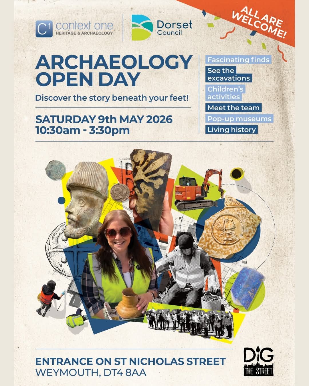 Context One Archaeology Dig: Weymouth Open Day - Coming Soon!